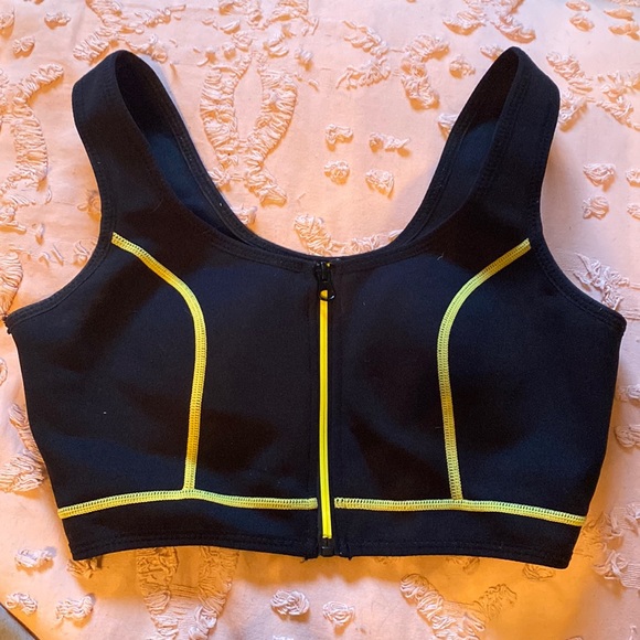 Neoprene Full Zip Scuba Top with Removable Pads - Picture 2 of 11